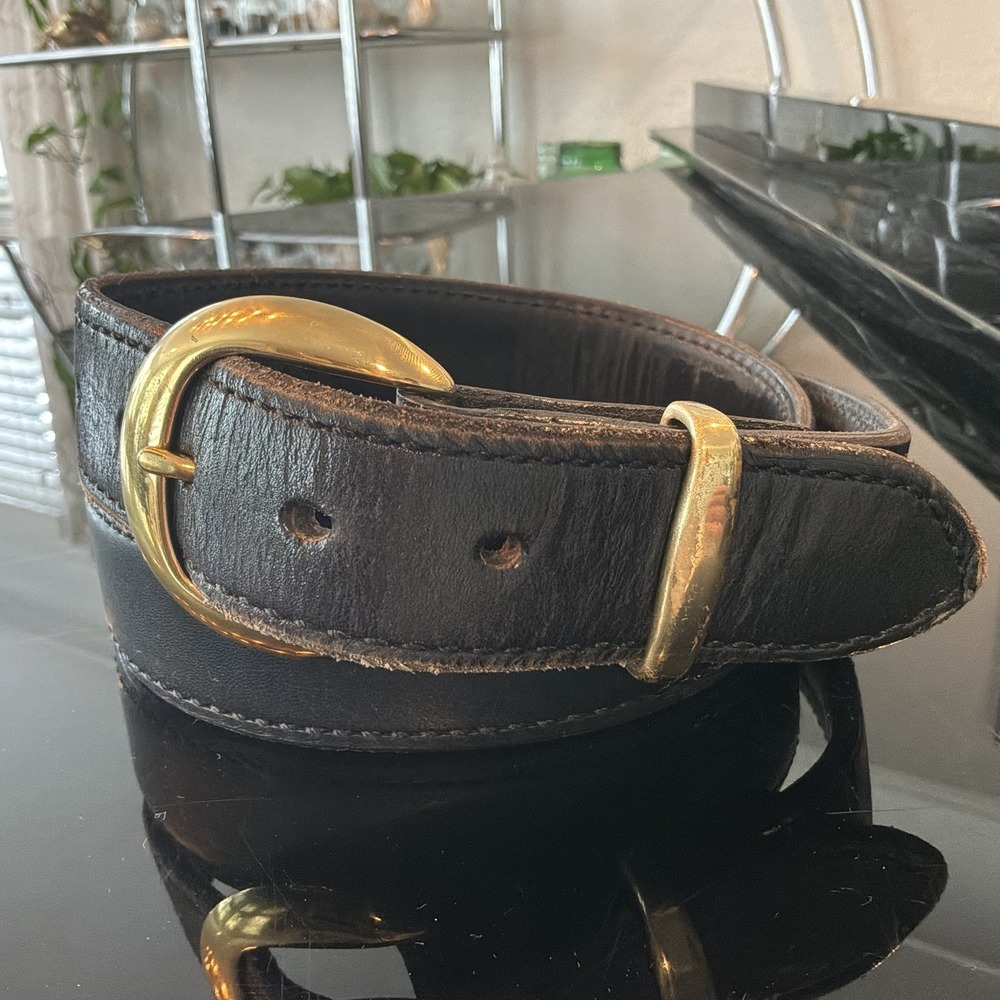 Aker Leather B21 Men's Concealed Carry‎ Leather Gun Belt Black B21-36 Made USA